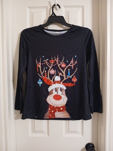 Camicia Renna Manica Lunga --- Taglia Meduim - Foto 1 di 2