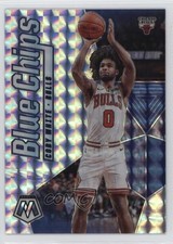 2019-20 Panini Mosaic Blue Chips Silver Mosaic Prizm Coby White #6 15wb