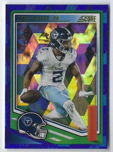 2025 Panini Score Football Cubic /185 Parallel ~ Complete Your Set ~ You Pick - Picture 11 of 34
