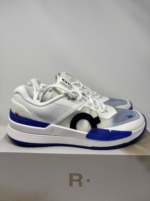 On The Roger Pro 2 Shoes White Indigo Blue Tennis Shoe 3ME1030300629 Men's Size
