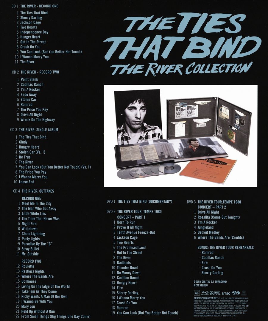 The Ties That Bind: the River Collection [Box Set] [CD/Br] by