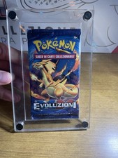 Pokemon Evoluzioni XY SEALED ITA Bustina Random) 2016 - Con Stand Dedicato