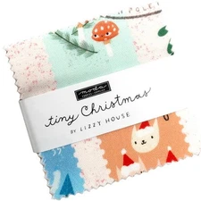 Tiny Christmas Mini 2.5" Charm Pack by Lizzy House for Moda Fabrics