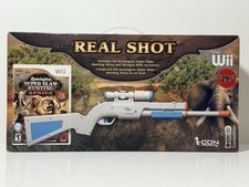 Nintendo Wii Real Shot Remington Super Slam Hunting Africa i-CON New In Box Rare