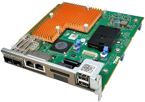 Network Card Dell Broadcom 57711 2x10GbE RJ45 2x10GbE SFP+ 2xUSB Module VWWP7