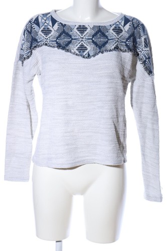 VERO MODA Jersey de punto Mujeres Talla EU 36 gris claro-azul look casual