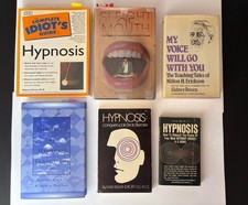Lot of 6 Hypnosis Books Ericksonian Scripts Language Patterns Techniques