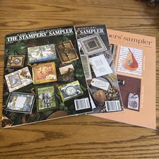 VTG Lot of 3 Stampers Sampler Magazine 1999-2003 See Pictures for Details