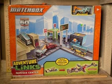 Matchbox Adventure Links SERVICE CENTER w 1 Vehicle 60th Anniversary New in Box