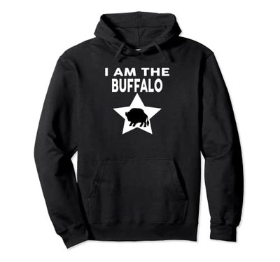 I Am The BUFFALO T-Shirt Lustig BUFFALO Hoodie von JP