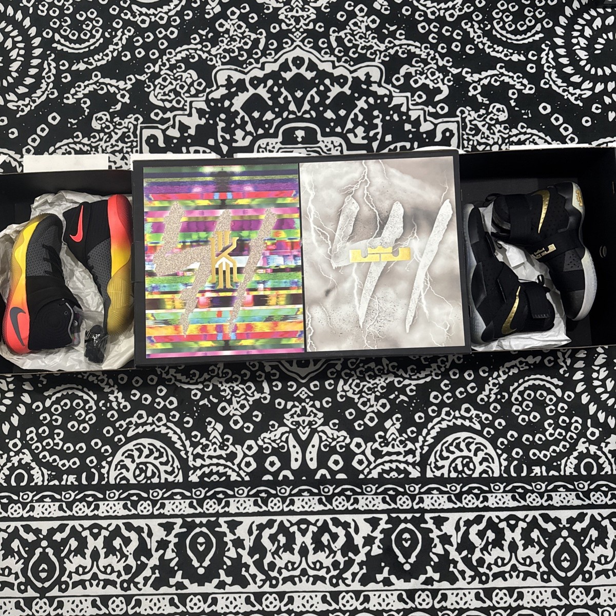 kyrie and lebron game 5