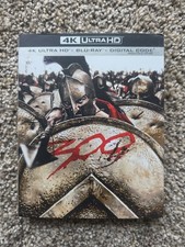 300 4K ULTRA HD  BLU-RAY  DIGITAL  SLIPCOVER    FACTORY SEALED   