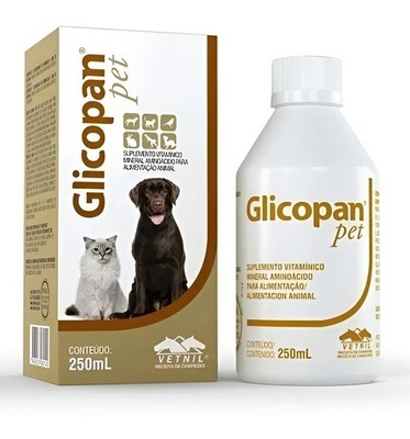 Vitamin Supplement Vetnil Glicopan Drops 250ml Authentic Fast Hair Growth