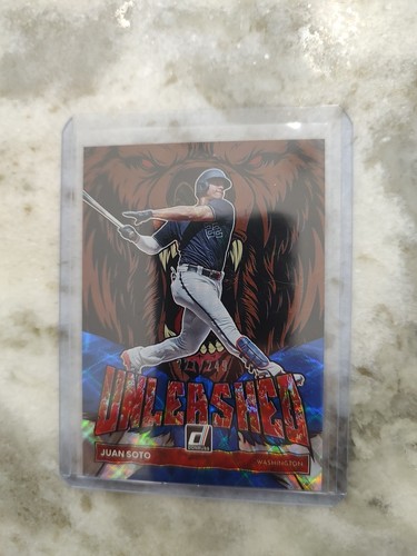 2022 Panini Donruss /249 Baseball Juan Soto Unleashed Blue Parallel