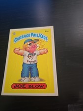 Topps Garbage Pail Kids #84a Joe Blow