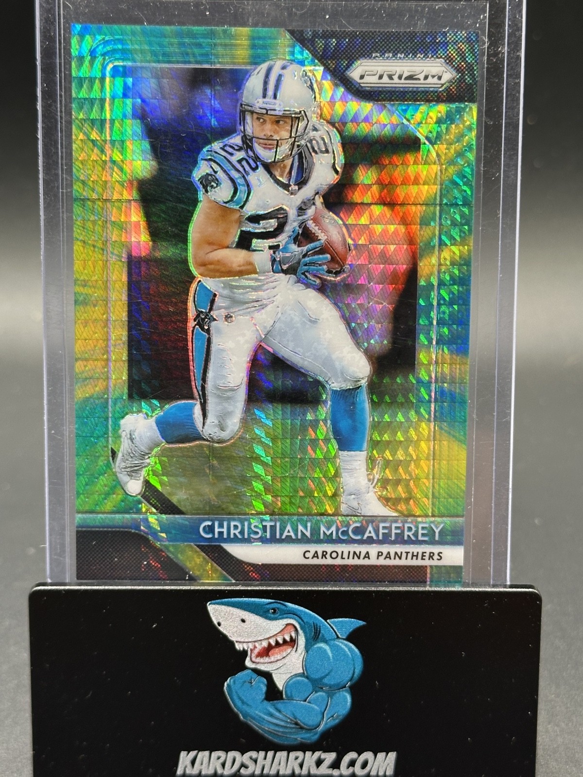 2018 Panini Prizm Christian McCaffrey #172 Hyper Prizm #'d /275 SP