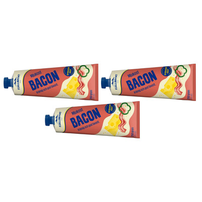 3 x Fjällbrynt Baconost 250g   Swedish Bacon Cheese Spread    