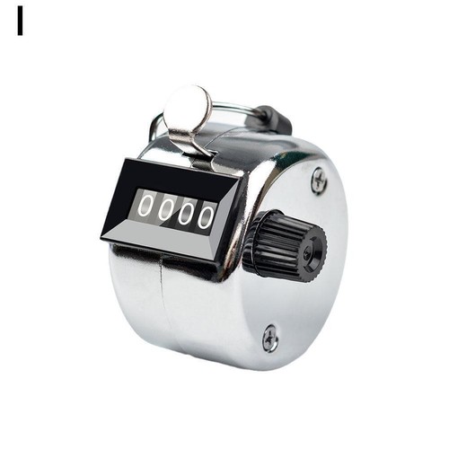 Hand Tally Counter, Handheld 4 Digit Lap Counter, Manual Mechanical Clicker HO - Bild 23 von 23