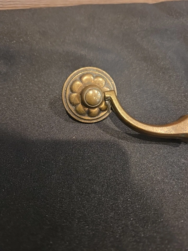 Drexel Esperanto Brass Drawer Pull 5.5-inch C-C KBC N370 - Image 2 of 4