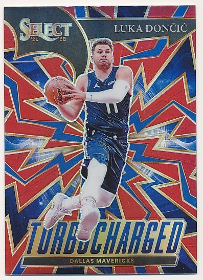 LUKA DONCIC 2021-22 PANINI SELECT TURBOCHARGED #9 MAVERICKS MINT