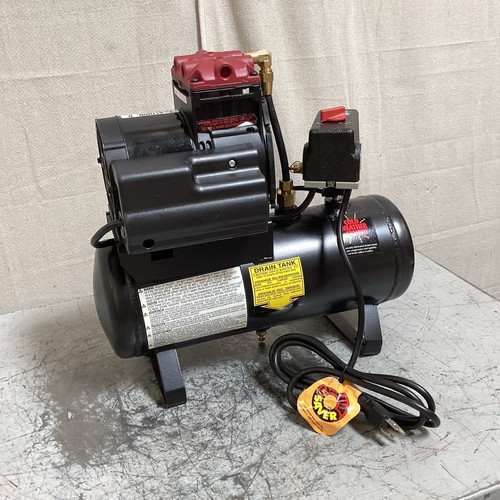 THOMAS T-617 HDN Portable Air Compressor 2gal 0.5hp 0.85cfm 90psi 120V - Picture 2 of 5