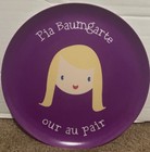 Personalized Dinner Plate- Pia Baumgarte