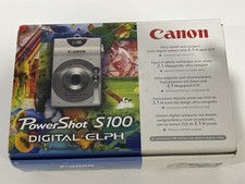 Canon PowerShot ELPH S100 2.1MP Digital Camera Digital ELPH UNTESTED No Battery