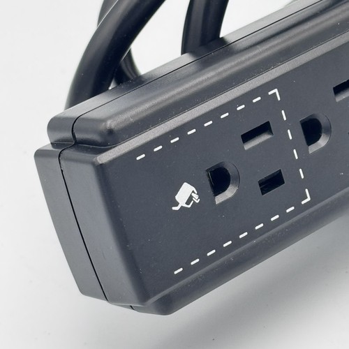 Tripp Lite 6 Outlet Surge Protector Power Strip 6ft Cord Black - Great Condition - Photo 2/5
