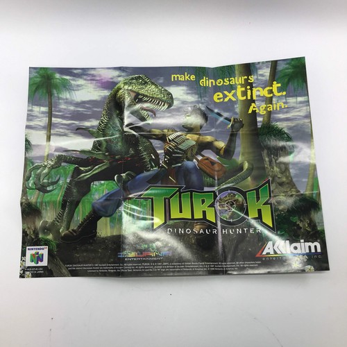Turok Dinosaur Hunter (Nintendo 64 N64, 1997) getestet funktioniert - Bild 18 von 19