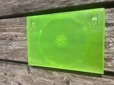 100 NEW ORIGINAL GREEN XBOX360 14MM GAME CASES w OUTER SLEEVE FOR ARTWORK COVER