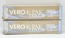 Joico Vero K-PAK Permanent Creme Color 2.5 oz. 6BA Light Blue Ash Brown 2 Pack 