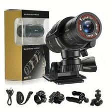 Vandlion Motorcycle Helmet Camera DV Mini HD 64G 1080P Wifi Sports Camera