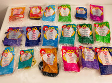Vintage 2000 McDonald's TY Teenie Beanie Babies Complete Set of 18 New Sealed