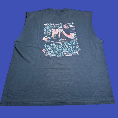 Camiseta Hardy Boys 2 Xtreme Vintage WWF XL Lucha Libre Corte Sin Mangas Rara - Imagen 1 de 16