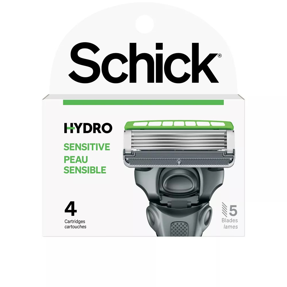 Заправка мужских бритвенных лезвий Schick Hydro 5 Skin Comfort Sensitive - 4 карата 3590₽
