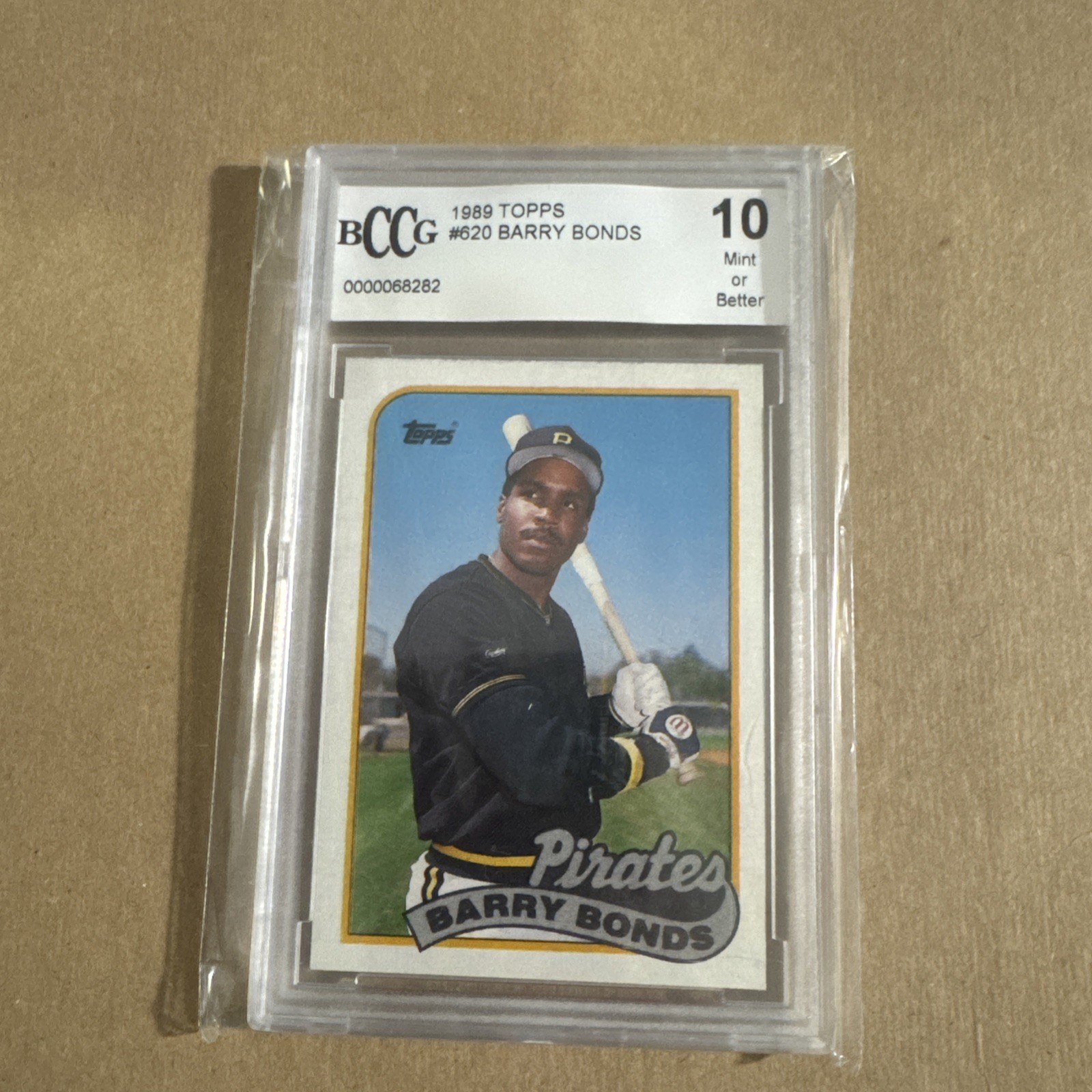 BARRY BONDS 1989 TOPPS #620 PSA 10 GEM MINT Pirates Great