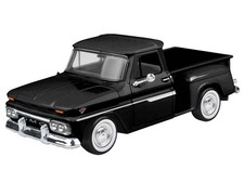 1/24 1966 GMC C1000 Fenderside Pickup Truck Black "Timeless Legends" Series