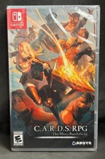 C.A.R.D.S. RPG The Misty Battlefield Total Warfare Edition (Nintendo Switch) NEW