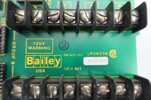 Bailey NTDI01 6632113A1 Digital I/o Termination Module - Picture 5 of 7