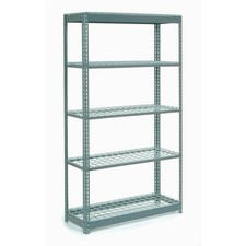 Global Industrial Extra Heavy Duty Shelving 48"W x 24"D x 96"H With 5 Shelves