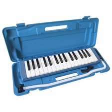 Hohner Melodica Student32 Blue 32 Keys Keyboard Harmonica with Case