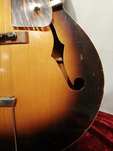 Cromwell Archtop Tenor Guitar - Picture 9 of 12