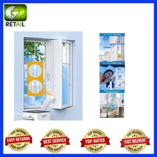 Portable AC Window Seal Kit – 400CM with Flexible Zipper for Easy Installation