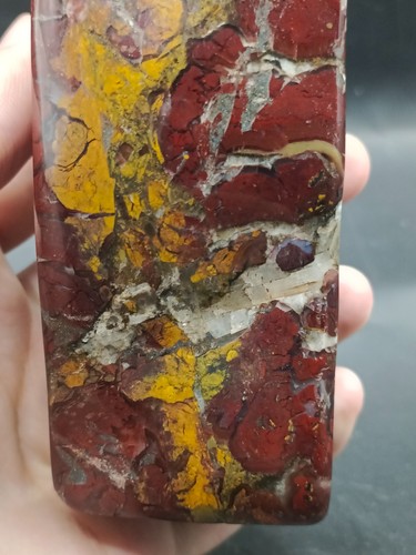 655g Rare Natural Stone Red Jasper Polished Freeform Crystal Mineral Specimen - Picture 7 of 16