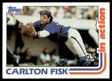 1982 Topps #111 Carlton Fisk Chicago White Sox
