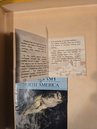 1956 "The Standard Book Of Fishing" By Bruce R. Tuttle, Vintage Leather Bound - Picture 12 of 13