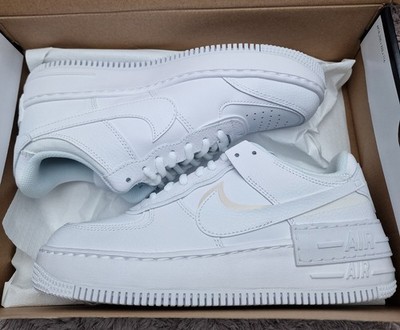Nike Air Force 1 Shadow Sneaker Weiß Low Top EU 40,5 CI0919-100 Neu