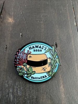 Skills USA 2026 Hawaii Pin #2 Extremely Rare Complete Your Set!