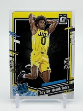 Taylor Hendricks 2023-24 Donruss Optic #233 Rookie RC Utah Jazz