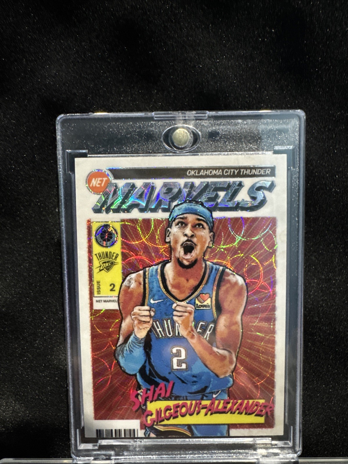 2023-24 NBA HOOPS Premium Net Marvels Scope Prizm Shai Gilgeous Alexander SSP 💎